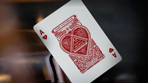 Vista 6 de Murphy's Magic Supplies, Inc. Cartas de alta victoriana (rojo) de theory11