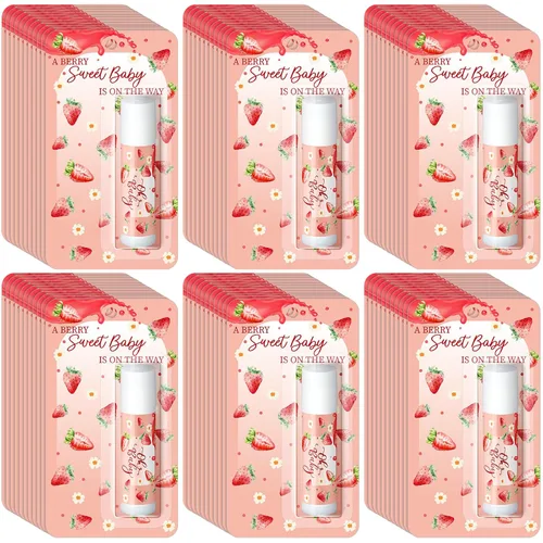 Vista 9 de Paquete de 30 Pequeño Vaquero Baby Shower Juegos Premios Regalos de Fiesta Bálsamos Labiales a Granel Obsequios para Ganadores Adultos Invitados