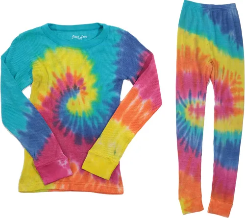 Vista 3 de Just Love Conjuntos térmicos Tie Dye Mommy and Me para mujeres y niños