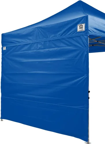 Vista 2 de IMPACT CANOPY 10x10 Canopy Tent Paredes laterales sólidas/Paredes laterales de pantalla blanca Paquete combinado (rojo)