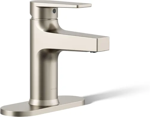Vista 15 de Kohler 74021-4-BL Taut - Grifo de lavabo de baño con mango único, 1.2 gpm, negro mate