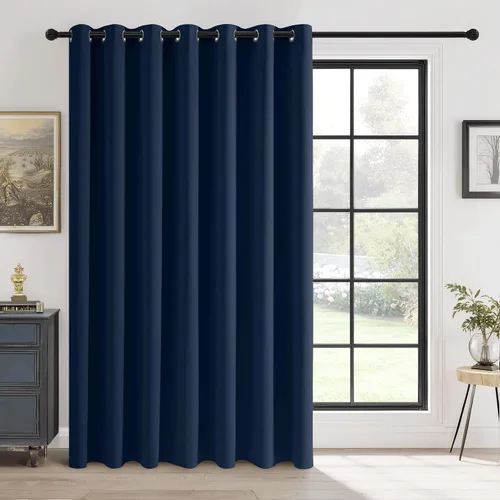 Vista 34 de RYB HOME Cortinas portátiles para puerta con privacidad, cortinas opacas y aislantes térmicas para dormitorio, armario, sala de estar, comedor, Beige