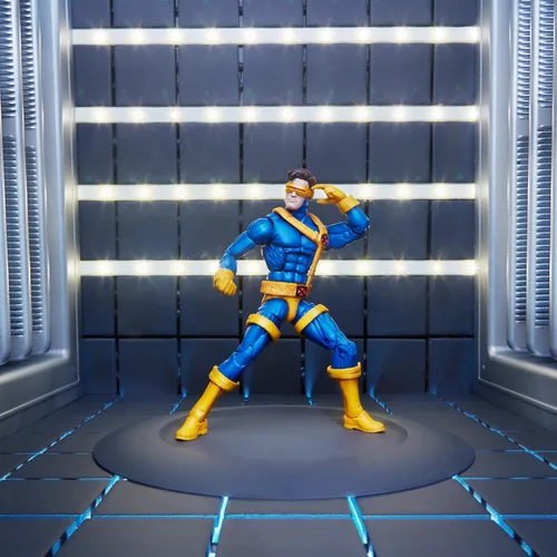 Vista 3 de Figura de acción de Cíclope de Marvel.