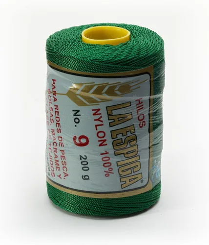 Vista 24 de N° 9 - 100% Cordón de Hilo de Nylon Omega para Tejer y Crochet - 01 Blanco