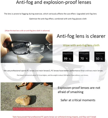 Vista 4 de SooGree Gafas deportivas para niños – Gafas de baloncesto y fútbol – Gafas de seguridad para niños – Anteojos antigolpes – Marco 7-14