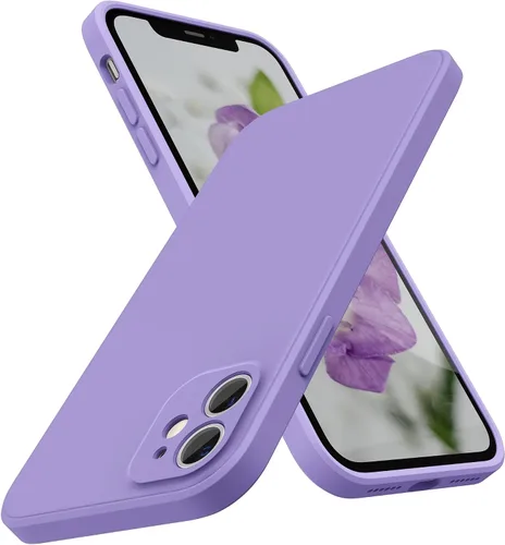Vista 9 de SURPHY Diseño para Funda iPhone 11 con Protección de Cámara, Diseño Delgado de Borde Recto, Funda de Teléfono de Silicona Líquida para iPhone 11