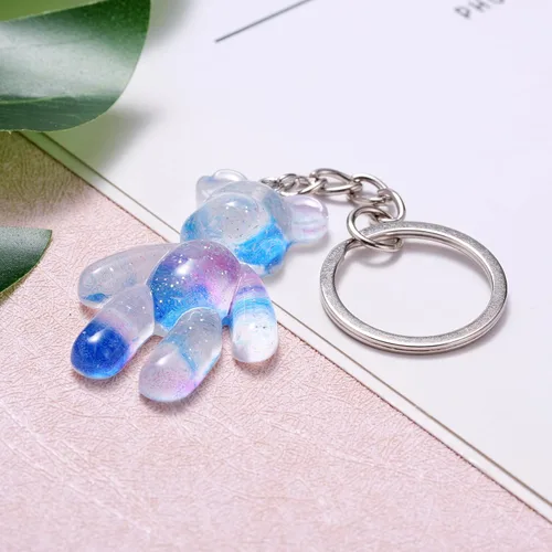 Vista 3 de Aesnefe Abrazo de oso de bolsillo, recuerdo para aliviar la ansiedad, regalo de aliento para la salud mental, ficha de apoyo emocional, regalo