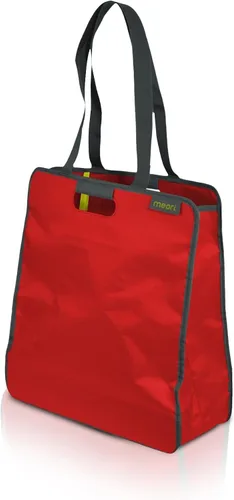 Vista 9 de meori Bolsa grande para mujeres u hombres, extra grande con bolsillo con cremallera, parte inferior dura, correas de hombro y asas de agarre