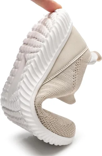 Vista 5 de Akk Walking Shoes for Women - Slip on Memory Foam Lightweight Sneakers