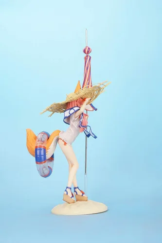 Vista 8 de Popularity FateGrand Order FGO Swimsuit Tamamo No Mae Pretty Girl PVC Action Figures Collection Decoration Figurine Model Toy Anime Cartoon Game