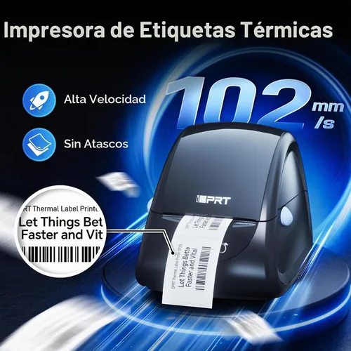 Vista 2 de iDPRT SP310 Label Maker, Thermal Label Printer for Width 1"-3.35