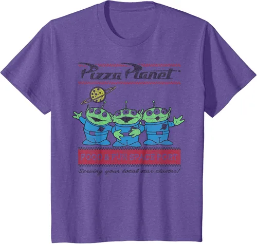 Vista 10 de Disney Pixar Toy Story Pizza Planet Aliens Camiseta