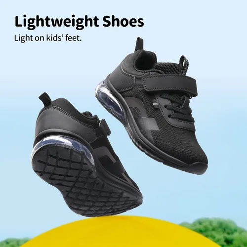 Vista 5 de DREAM PAIRS Zapatos para niños y niñas, tenis para correr o correr