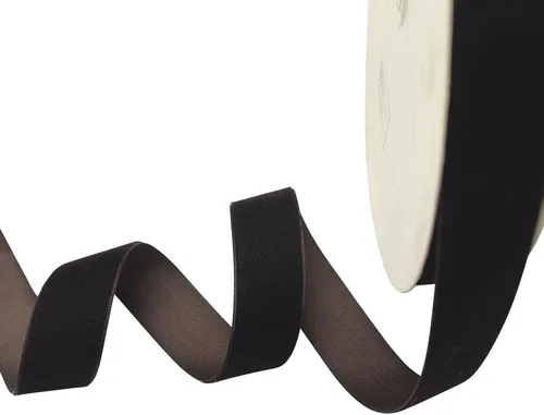 Vista 87 de Chenkou Craft Cinta de Terciopelo Beige 25 Yardas 1/4" Lotes a Granel (Beige, 1/4"(6mm))