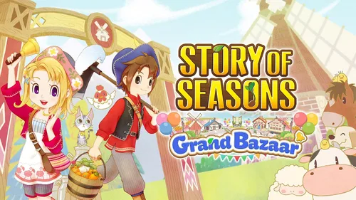 Vista 19 de Story of Seasons Grand Bazaar Premium Edition Nintendo Switch
