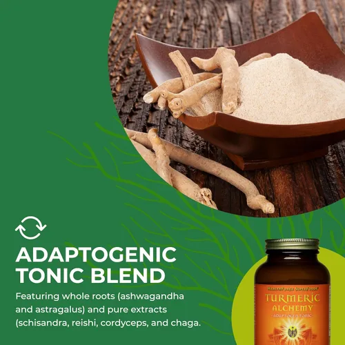 Vista 6 de HEALTHFORCE SUPERFOODS Alquimia de Cúrcuma - 6.35 oz Polvo