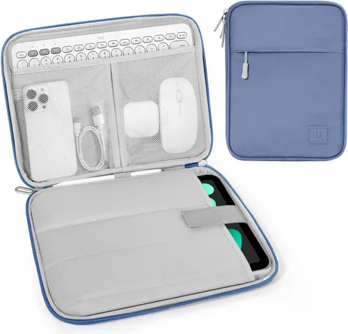 Vista 39 de Dadanism Funda acolchada para tablet de 8-9 pulgadas para iPad mini 7ª/6ª 8.3 pulgadas 2024/2021, iPad mini 5/4/3/2/1 7.9 pulgadas, Galaxy Tab A9
