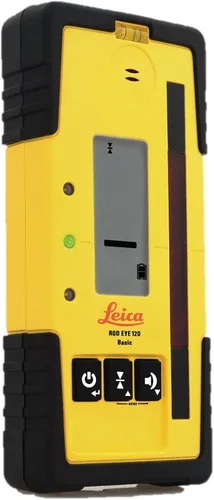 Vista 2 de Leica Geosystems 789922 Rugby Rod Eye 120 - Receptor láser giratorio, color amarillo