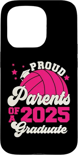 Vista 13 de iPhone 16 Parents of a 2025 Graduate Senior Graduation Volleyball Case