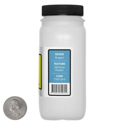 Vista 2 de Fosfato de diamonio [(NH4)2HPO4] 98% polvo grado AR 6 onzas en una botella