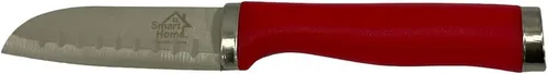Vista 4 de Juego de cuchillos de cocina Santoku de 3 piezas con cuchillas de acero inoxidable al carbono