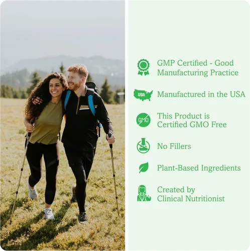 Vista 6 de Suplemento orgánico de cúrcuma con curcumina. Ideal para inflamaciones con jengibre, Boswellia & Bioperine®, complejo formulado por la clínica