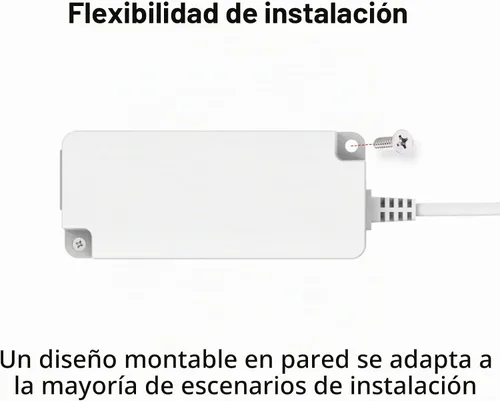 Vista 4 de Convertidor Gigabit PoE a USB C para teléfono inteligente/tableta, adaptador USB-C a Ethernet con carga de 10 W, alimentación y datos 2 en 1 puerto