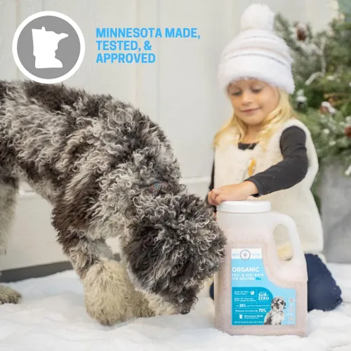 Vista 4 de North Pro Paw Sub Zero Deicer - Jarra derretida de hielo de 12 libras, apta para mascotas, segura para niños, orgánica, funciona rápidamente