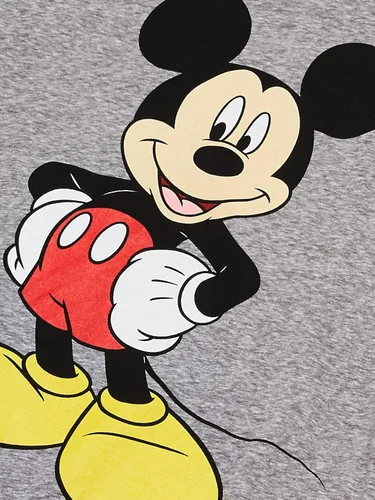 Vista 3 de Disney Camiseta clásica de manga corta con estampado de Mickey Mouse para hombre
