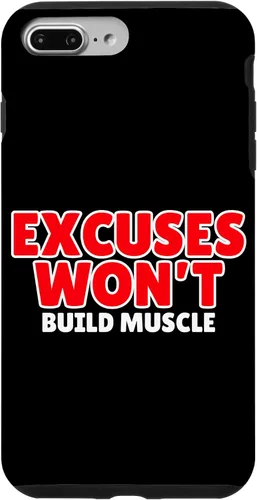 Vista 12 de Funda divertida con frase motivacional para iPhone 16 Fitness