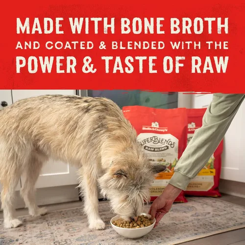 Vista 9 de Stella & Chewy's SuperBlends Raw Blend - Receta de carne de res alimentada con pasto, hígado de res y cordero con superalimentos, bolsa de 3.25