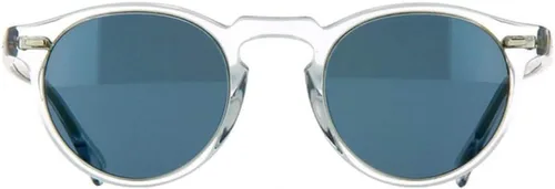 Vista 2 de Oliver Peoples 5217s 1101r8Cristal Gregory Peck Sol Redondo gafas de sol lente Cate