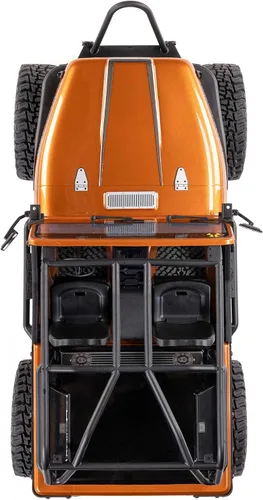 Vista 13 de Axial 1/10 SCX10 III Jeep CJ-7 4X4 RTR cepillado RC Rock Crawler, cobre