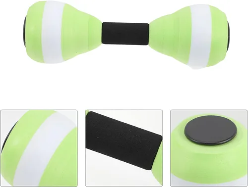 Vista 2 de VANZACK Pesas para Ejercicios Pesas para Ejercicios 1 par de mancuernas flotantes de agua Eva Fitness Deportes Piscina Ejercicio Mancuerna Equipo
