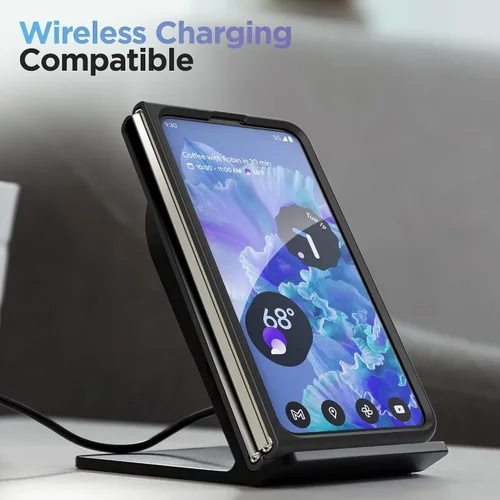 Vista 7 de Encased Clip para cinturón para Google Pixel Fold Case con funda - Negro (versión 2023)