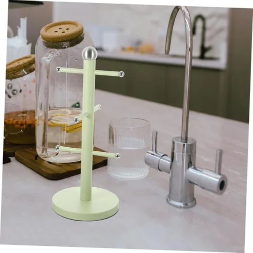 Vista 9 de Didiseaon Soporte para tazas de café, tazas de árbol, estante para tazas, soporte para tazas de té, organizador de árboles, soporte para taza