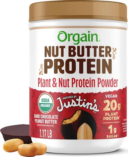 Vista 12 de Orgain polvo protéico orgánico a base de plantas, 3 Sabores, varios tamaños Plant based protein, 7g prebiotic fiber, low net carb, no added sugar