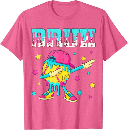 Vista 31 de Baseball Life Style 101 Apparel Youth Drip Baseball Boys Kid Camiseta