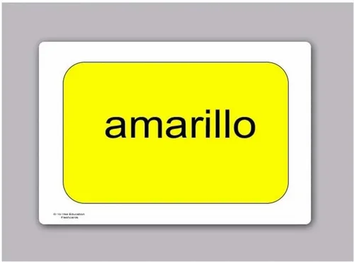 Vista 3 de Tarjetas de vocabulario - Los colores - Tarjetas de colores en español para bebés de 1 a 2 años, niños pequeños de 2 a 4 años, niños, niños y adultos
