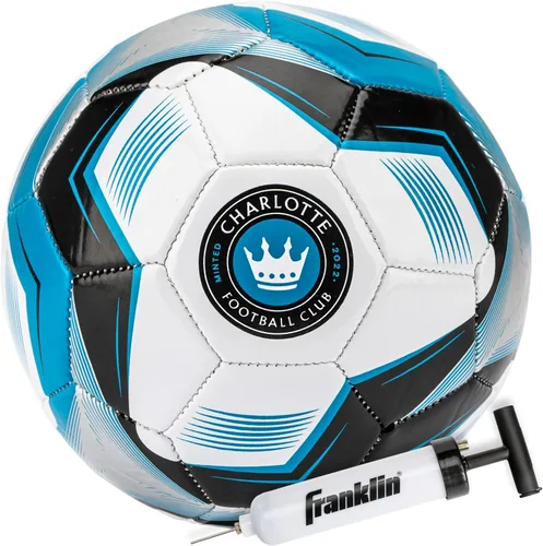 Vista 12 de Franklin Sports Pelotas de fútbol oficiales del equipo MLS - Balones de fútbol oficiales tamaño 5 - Balón de fútbol de tamaño y peso reglamentario