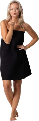 Vista 22 de Robe Direct Quick Dry, Lightweight Waffle Spa/Bath Wrap with Adjustable Closure & Elastic Top