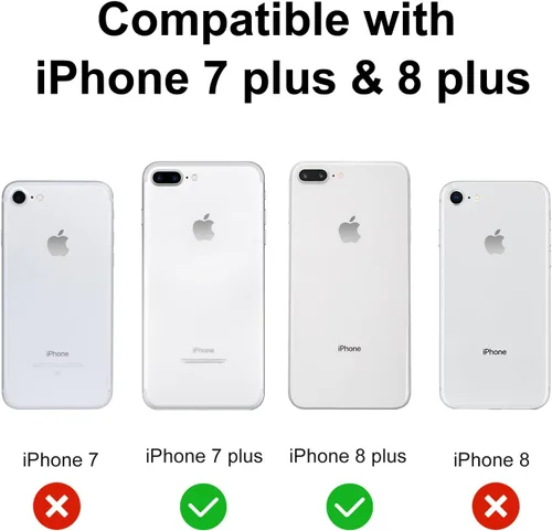 Vista 7 de Cool Shoe - Funda de teléfono para iPhone 8 Plus y iPhone 7 Plus para adolescentes, niños, hombres, niños, 5.5 pulgadas
