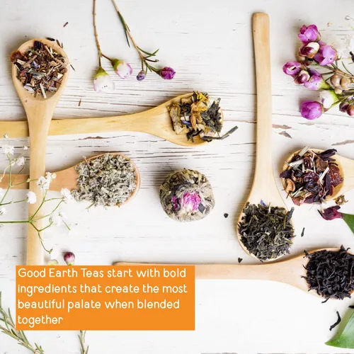 Vista 6 de Good Earth - Té de hierbas y negro, dulce y picante, 18 bolsas de té (paquete de 6) (el embalaje puede variar)
