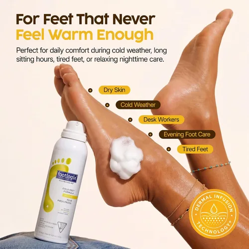 Vista 4 de FOOTLOGIX Fórmula para pies fríos, 4.23 oz