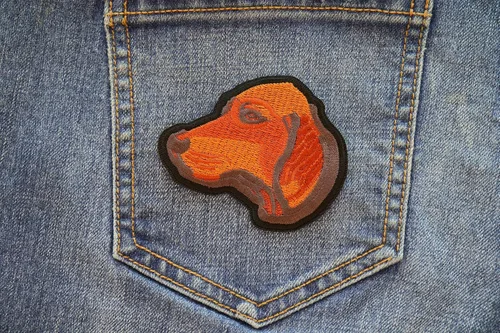 Vista 2 de Parche para planchar de perro sabueso