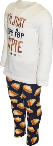 Vista 2 de Unique Baby Girls 2 Piece Matching Outfit For Every Holiday Long Sleeve Legging Sets 3
