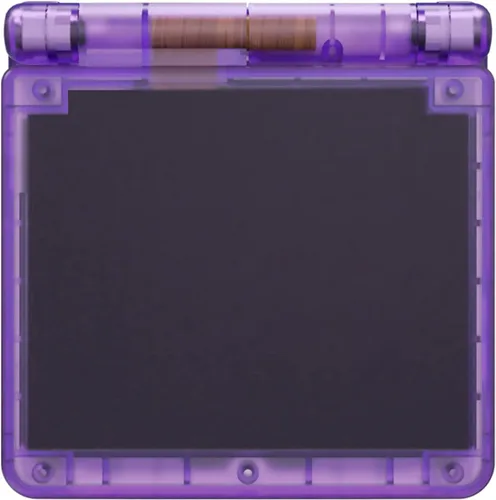 Vista 6 de IPS Ready Upgraded eXtremeRate Clear Atomic Purple Custom Replacement Housing Shell for Gameboy Advance SP GBA SP Compatible with Both IPS &