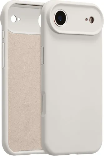 Vista 115 de Funda de silicona para iPhone Air, con [protección completa de la cámara] [forro de microfibra suave antiarañazos], funda de silicona líquida ultra