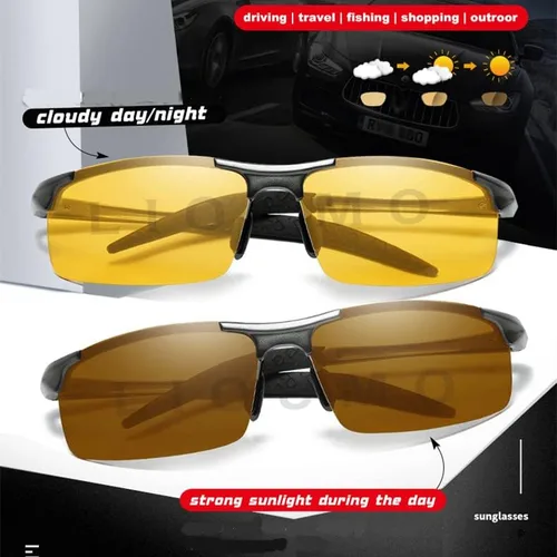 Vista 6 de Day-Night Photochromic Polarized Glasses