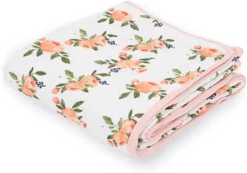 Vista 81 de Little Unicorn Manta de recepción para recién nacidos Ultra suave, tela de muselina multicapa Regalo para recién nacidos y para llevar
